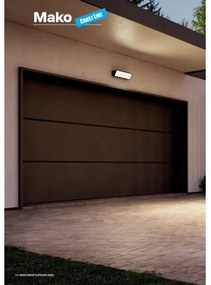 Redo 90678 - Aplica LED de exterior MAKO LED/65W/230V 3000K IP65 antracit