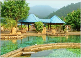 Shanghai hotel park (70x50 cm)