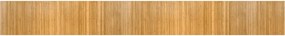 vidaXL Covor dreptunghiular, natural, 60x500 cm, bambus