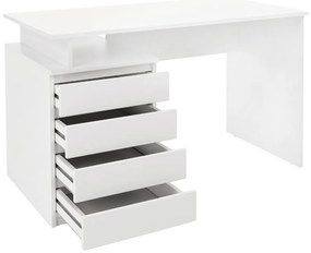 Masă de birou HANY NEW, alb