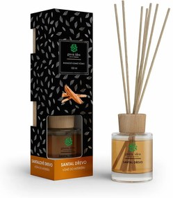 Bețișoare parfumate Green Idea Rattan Santal wood, 100ml