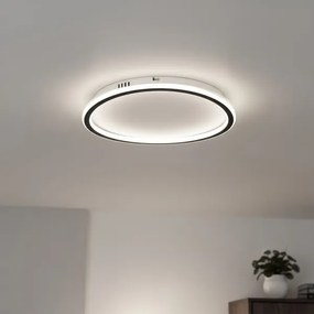 Plafonieră LED CALI, 30 W, 230 V, Ø 40 cm, negru
