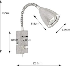 Aplică dimabilă CIRO 1xGU10/7W/230V Markslöjd 107410