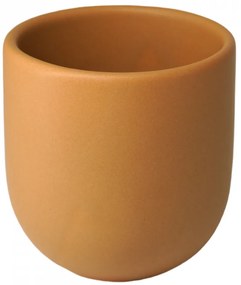 Pahar Cafea Novum (Ocru Galben Pal, 250ml) Gresie Glazurata Manual