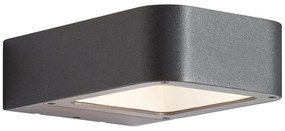 AEG LED Lampa de perete PHELIA antracit 12/18/5 cm