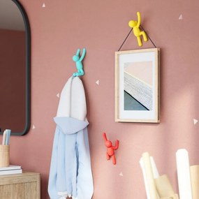 Cârlige 3 buc. de montat pe perete Buddy – Umbra