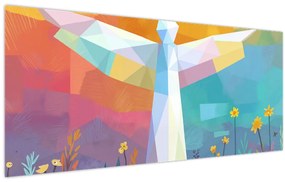 Tablou - Păzitorul florilor (120x50 cm)