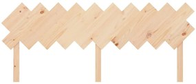 Tablie de pat, 196x3x80,5 cm, lemn masiv de pin Maro, 196 x 3 x 80.5 cm, 1