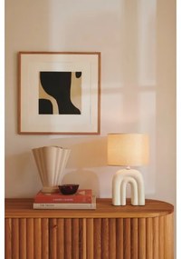 Nordlux - Lampă de masă HAZE 1xE27/40W/230V bej