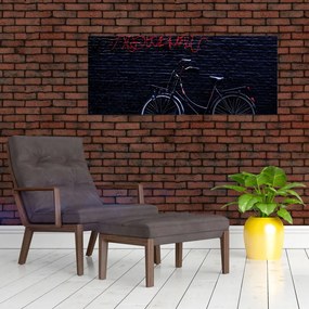 Tablou cu carusel din Amsterdam (120x50 cm)