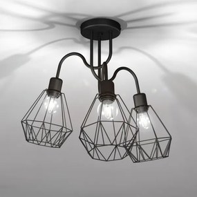 Lustră aplicată BERGEN 3xE27/60W/230V