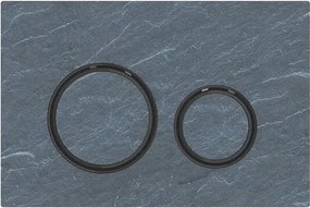 Clapeta de actionare Geberit Sigma21 ardezie mustang cu inel negru