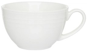 Set servire ceai sau cafea, 12 piese, 6 persoane, alb, Linea