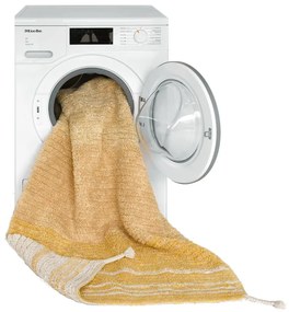 Covor galben ocru din bumbac 80x140 cm Twin Amber – Lorena Canals