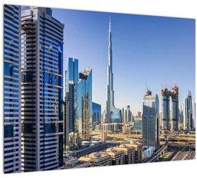Tablou - Dimineața la Dubai (70x50 cm), în 40 de alte dimensiuni noi