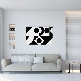 Tablou - Abstracție geometrică N⁰1 (90x60 cm)