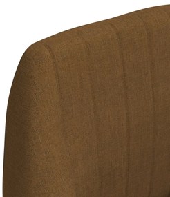 Scaun de bar, maro, material textil 1, Maro