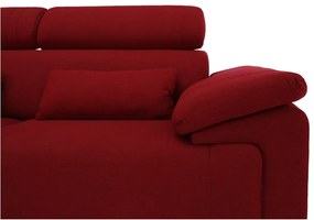Colţar, textil vişiniu, stânga, CAILA