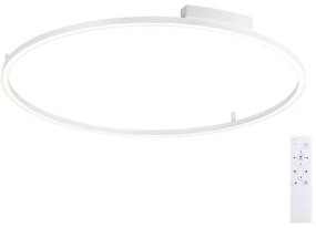 Brilagi - Lampă LED dimabilă PORTOFINO LED/85W/230V Ø 120 cm albă + telecomandă