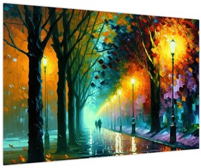 Tablou - Plimbare de noapte (90x60 cm)