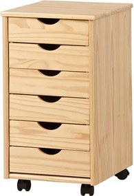 Dulap cu roți Noel (pin). 769372