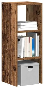 vidaXL Bibliotecă stivuabilă, lemn vechi 30x30x80 cm, lemn prelucrat