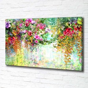 Imprimare tablou canvas Flori multi-colorate