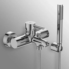 Baterie cada - dus Ideal Standard Ceraline finisaj crom lucios cu set de dus