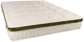 Saltea Green Future Nature Bamboo 140x200 cm, H 25 cm, Latex, Memory, Dual Confort