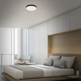 Plafonieră LED Briloner 7074-415 STAR SKY LED/21W/2300V d. 28 cm negru