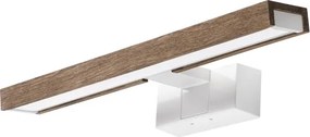 Brilagi-LED Lumină pentru oglindă de baie 3-în-1 WOODY MIRROR LED/8W/230V 40 cm IP44 alb/stejar
