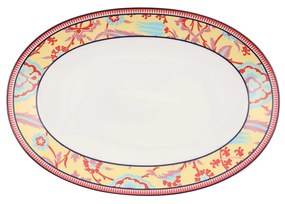 SERVICIU DE MASA PORTELAN,MULTICOLOR,30 PIESE,IVONA