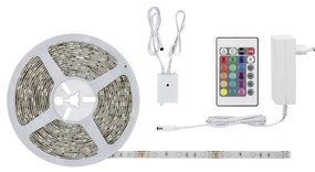 Bandă dimabilă LED RGB/26W Paulmann 78979 SIMPLED 7,5m 230V + telecomandă