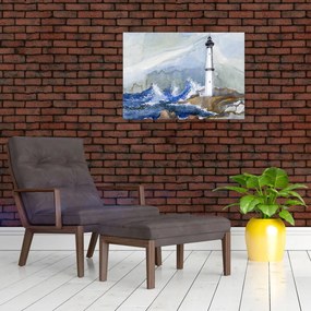 Tablou cu pictura farului (70x50 cm)