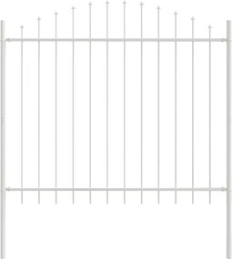 vidaXL Gard de Grădină 4 pcs Alb 170 x 165 cm