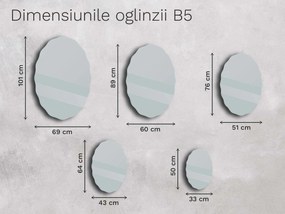 Oglindă Base B5 33×50