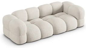 Canapea bej 250 cm Loretto – Cosmopolitan Design