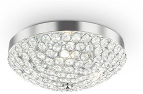 Lustra Plafon Ideal Lux Orion Pl3 G9, Crom, 059136, Italia