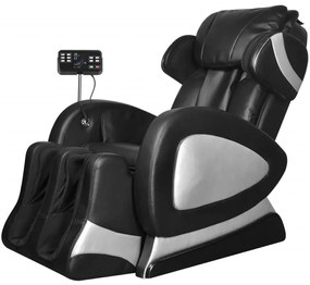 Fotoliu de masaj cu suport pentru picioare,12 airbag-uri,panou de control cu ecran