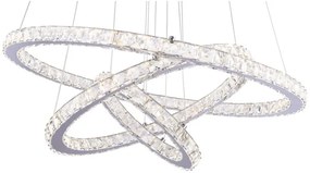 Lustra LED cu telecomanda, cristale K5 Marilyn I 67037-76 GL