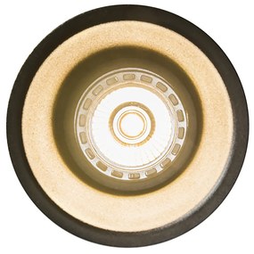 Set de 6 spoturi moderne îngropate negre - Dept