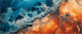 Tablou - Apă și foc (120x50 cm)
