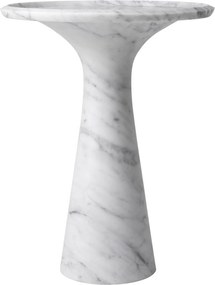 Masuta auxiliara design LUX din marmura Pompano low 113749 HZ