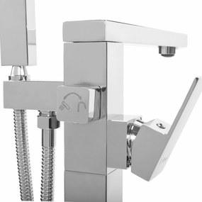 Baterie freestanding Tery argintiu H88,5 cm