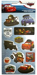 Disney Mașini Adventure set de autocolante din spumă pufoasă