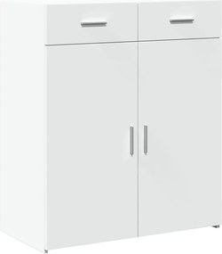 vidaXL Dulap, alb, 80x42,5x93 cm, lemn prelucrat