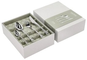 Tacâmuri argintii din oțel inoxidabil 16 buc. Pantry – Gense