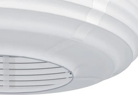 Eglo SUMMERHILL Plafonieră Ø 40 cm, 1x E27 (max. 40 W), 230 V, alb/bej