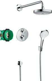 Hansgrohe Croma set de duș ascuns cu termostat crom 27295000