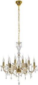 Candellux Maria Teresa lampă suspendată mai mult de 6x40 W auriu 38-94653